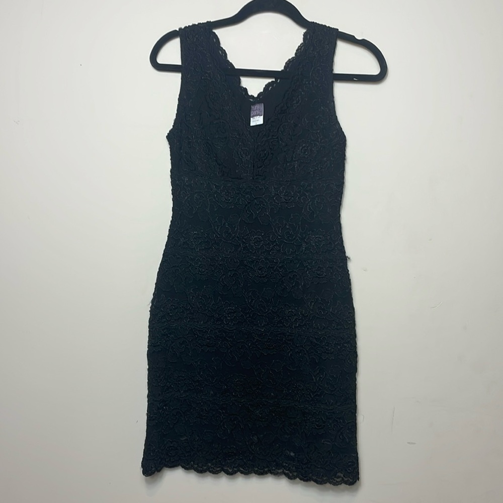 Hanky Panky Black Lace Bodycon Dress